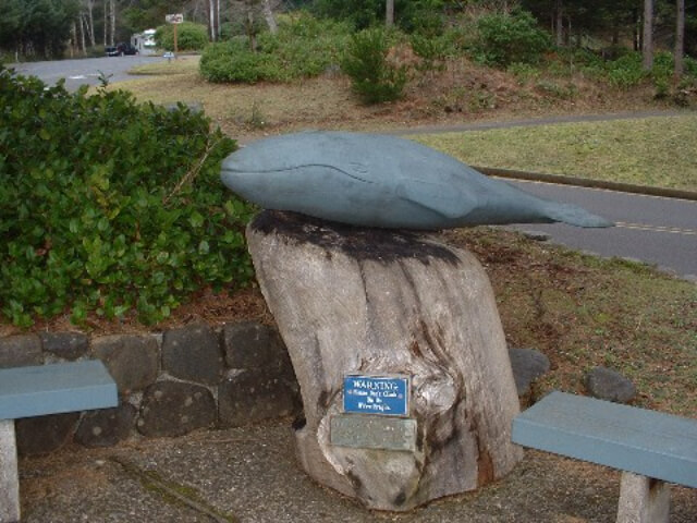 Whale sculture?